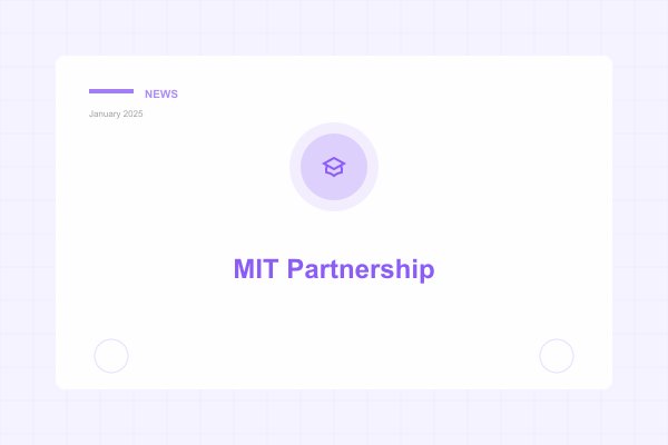 Research Partnership with MIT on Next-Generation Catalysts